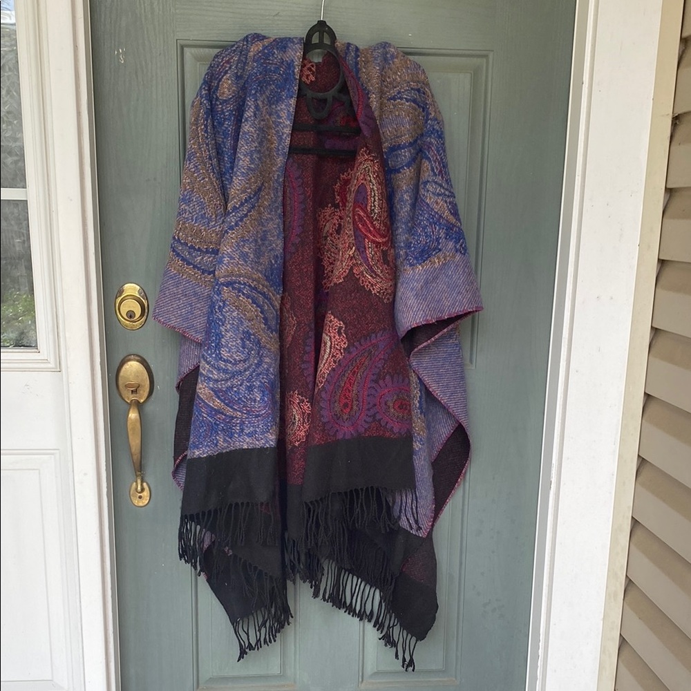 Pashmina Multicolor Paisley Shawl